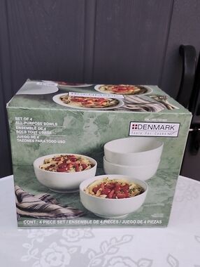 Denmark White All-Purpose Bowl Set - 4 Piece